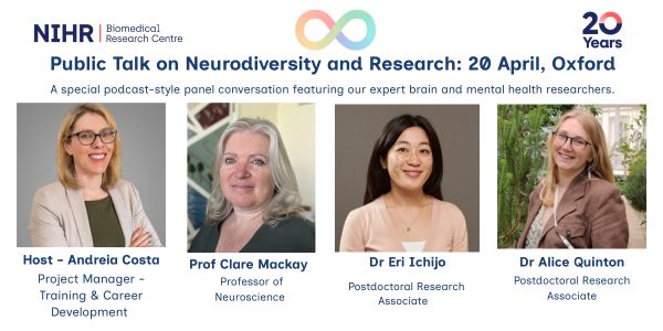 Watch now: Neurodiversity and Research Public Talk 