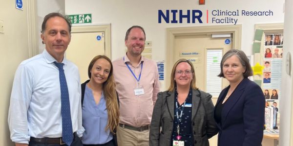 NIHR Chief Executive Officer Professor Lucy Chappell visits Oxford Health